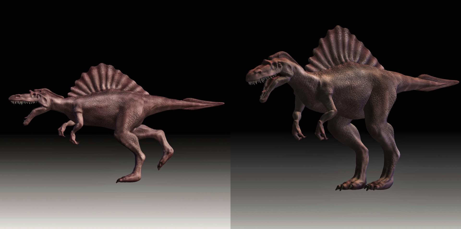 Spinosaurus sculpture
