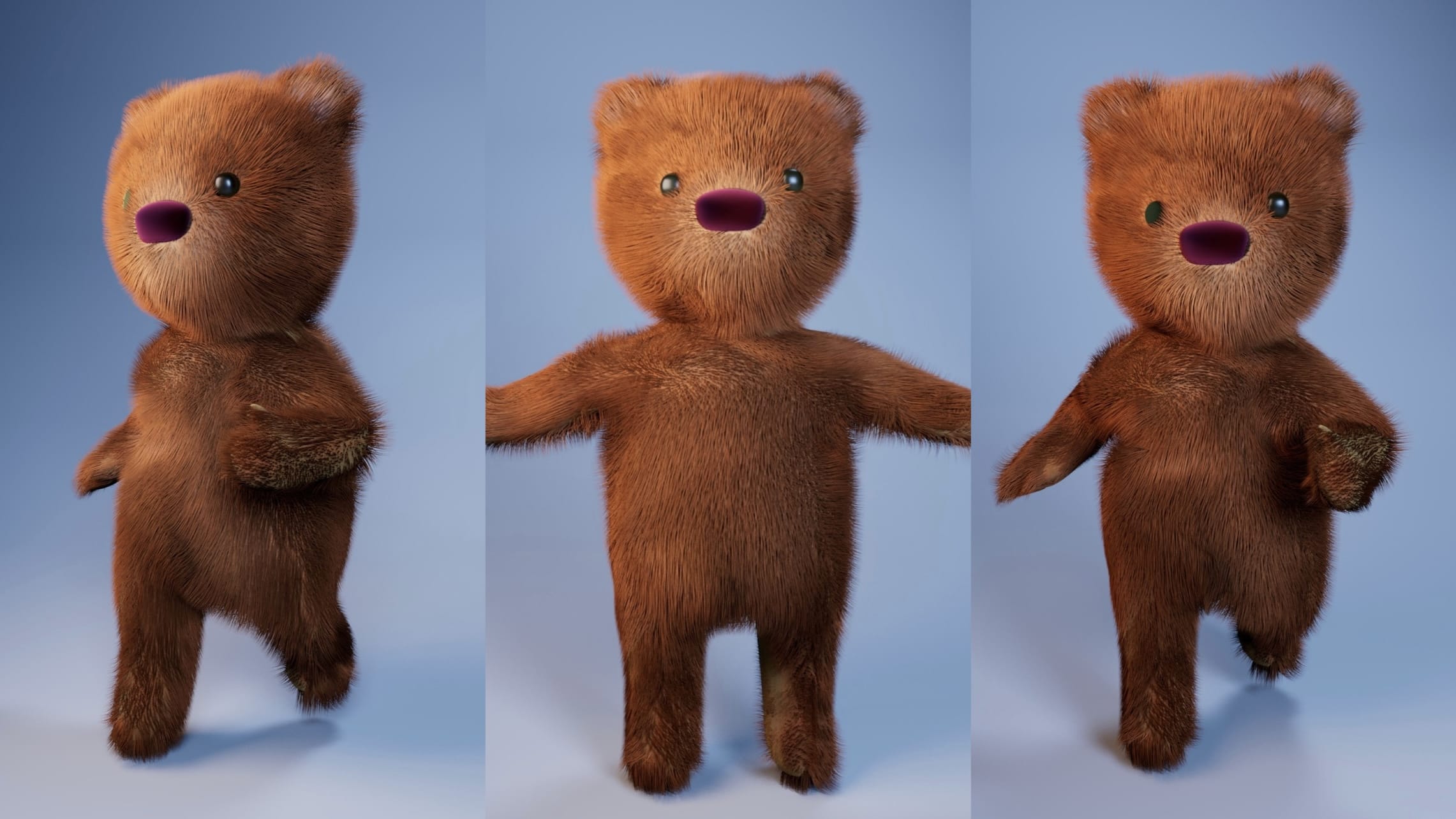 Teddy bear 3d model